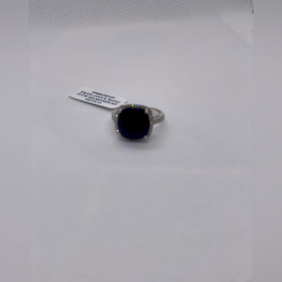 Black Onyx diamond ring - Picture 4 of 9